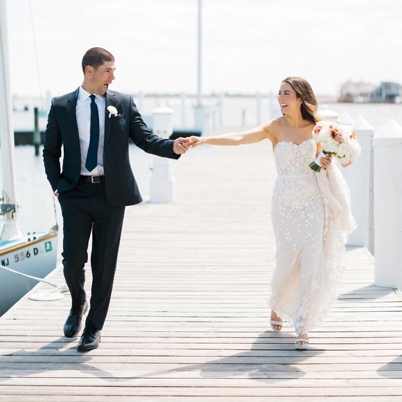 Mira Zwillinger Karlee Strapless Fitted Wedding Dress - Picture 5 of 7